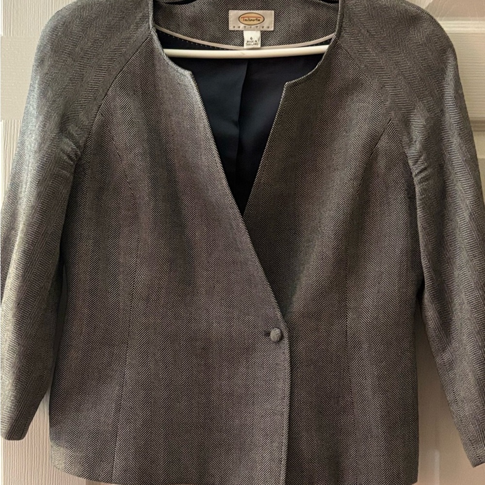 Talbots Gray Women's Blazer